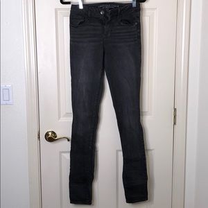 Black American eagle jeans